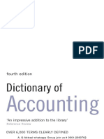 Dictionary of Accounting