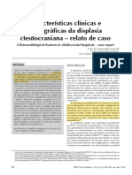 Displasia cleidocraniana: relato de caso clínico