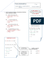 Soluç. Adição Algébrica. Simplificação Da Escrita. T2 - 7.º Ano