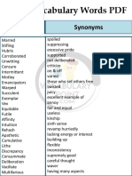 PDF Dawn Vocabulary