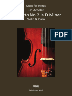 Accolay Concerto No.2 in D Minor-702