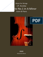 Accolay Concerto No 1 in A Minor-482