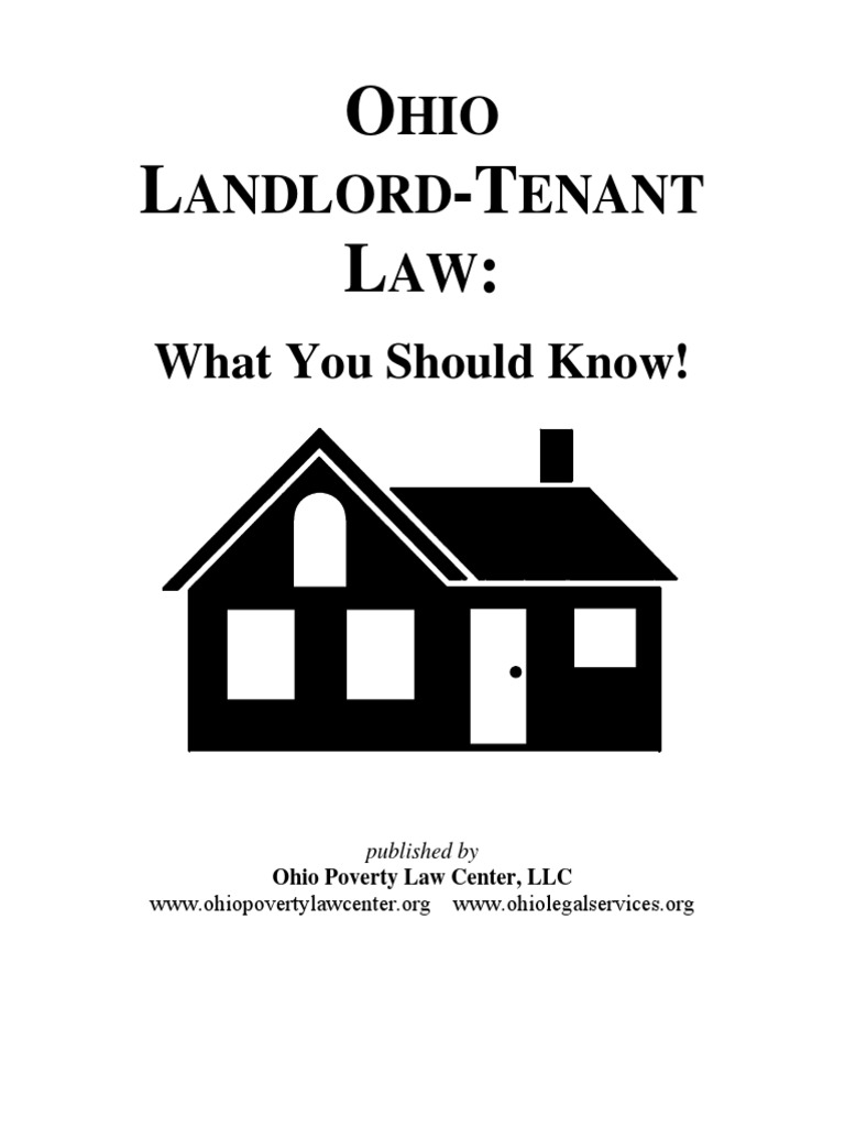 Ohio Landlord Tenant Law Guide PDF Lease Leasehold Estate