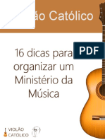 Dicas para Organizar Um Ministério Da Musica Católica