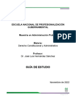 Guía de Estudio Derecho Constitucional y Administrativo ENAP