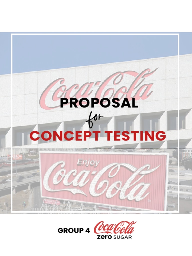 Concept Testing Proposal Evaluating Consumer Perceptions and