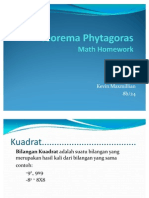 Teorema Phytagoras