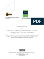 Etica en La Investigacion Educativa CrisisComplejidad