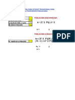 Sesión 5 - Formulas de Tamaño de Muestra