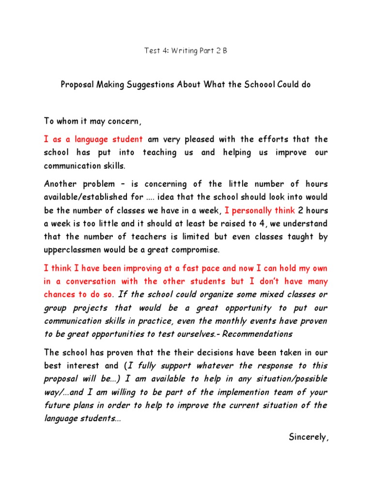 Proposal for Improved Language Classes | PDF