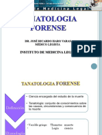 Tanatología - Necropsia