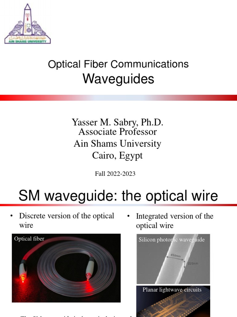 Lecture2 Channel Waveguides | PDF