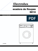 Manual Secadora de Roupas Electrolux SE10