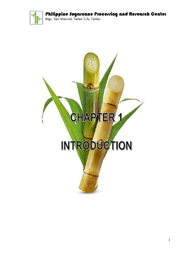 Sugarcane processing center pdf agriculture