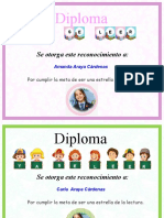 Diplomas YA SE LEER