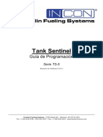 Tank Sentinel. Guía de Programación. Serie TS-5. Revisión de Software 0.5.0.7