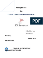 SQL (Structured Query Language