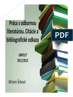 SP - Práca S Odbornou Literatúrou