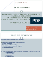 Testul de Evaluare