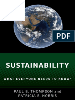 (What Everyone Needs To Know) Patricia E. Norris - Paul B. Thompson - Sustainability - What Everyone Needs To Know (2021, Cambridge University Press) - Libgen - Li