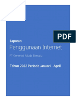 Laporan Pengunaa Bandwidth PT GMB