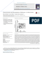 Characterisation and Determination of Fullerenes A Critical Review