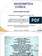 Aula 1 Senac - Farmacocinética Clinica - Farmacologia Clinica