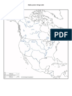 Sjeverna I Srednja Amerika - Slijepa Karta