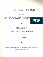 Sojo - Diez Canturias Infantiles para Los Escolares Venezolanos