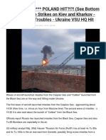 FLASH POLAND HIT!! (See Bottom Update) Missile Strikes On Kiev and Kharkov - Major Electric Troubles - Ukraine VSU HQ Hit PDF