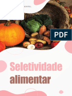 Seletividade alimentar crianças