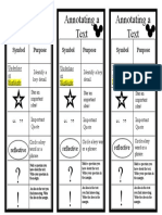 Annotating A Text Bookmarks