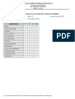 Consolidado Calificaciones Estudiantes