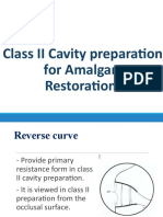 Class II Cavity Preparation - 2