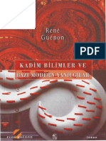 Rene Guenon - Kadim Bilimler Ve Bazı Modern Yanılgılar