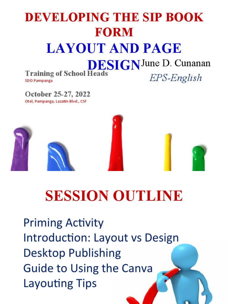 Layout and Page Design-For Presentation | PDF | Bookbinding | Page Layout