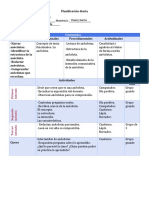 Planificación Anédocta