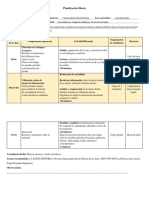 Planificación Diaria