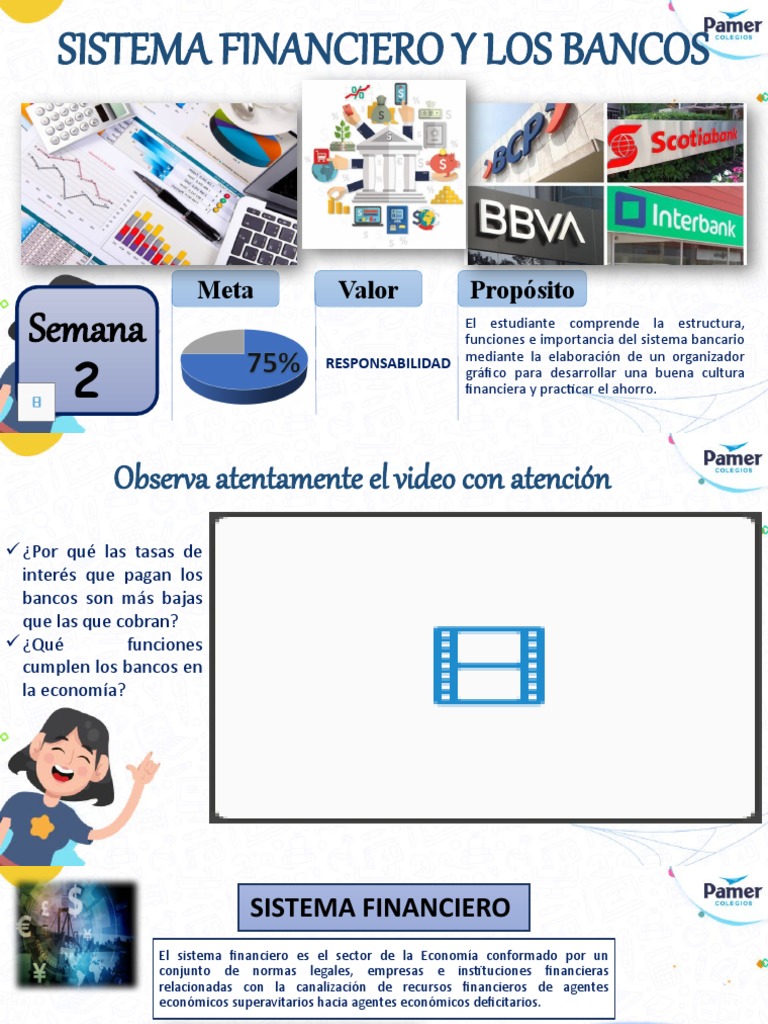 Sistema Financiero y Bancos: Funciones y Estructura | PDF | Bancos ...