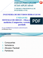3 - UNIDAD III-e-Sistemas - Riego - Obras - de - Regulacion - Medicion-2022-2