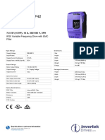 Invertek Drives ODE-3-340180-3F42 Datasheet