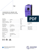 Invertek Drives ODE-3-440300-3F42 Datasheet