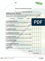 Evaluacion de Desempeño Del Pasante