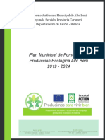 Plan Municipal Fomento Produccion Ecologica Alto Beni