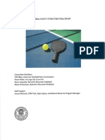 Pittsfield Pickleball Facility Siting Study Final Report
