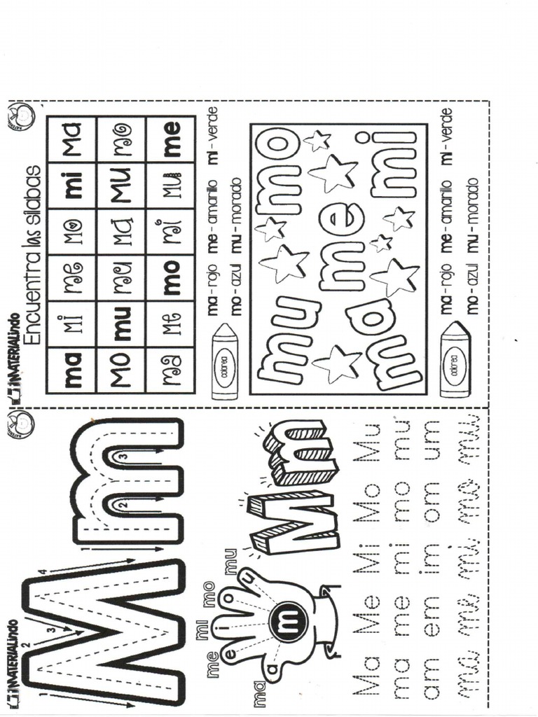 Hojas Letra M | PDF