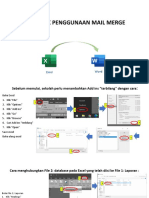 Petunjuk Mail Merge Laporan Ak