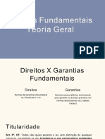 Direitos Humanos e Fundamentais - Teoria Geral Fundamentais