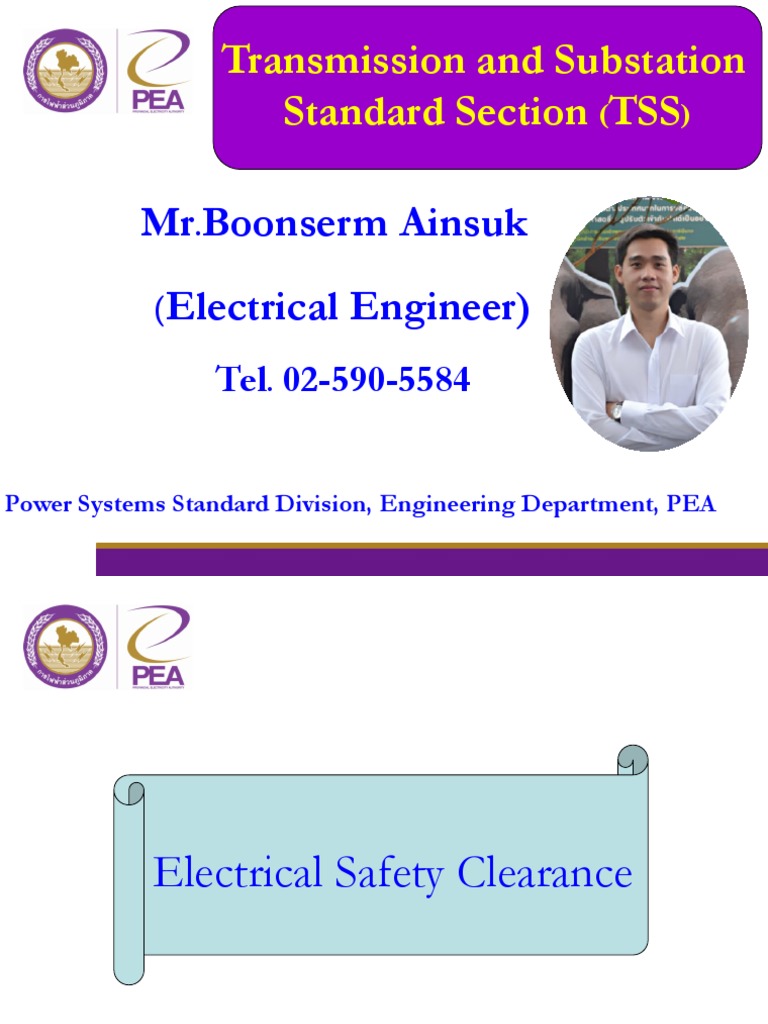 Electrical Safety Clearance PDF Electric Power Transmission