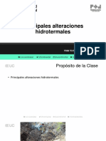 Sesion 7 Principales Alteraciones Hidrotermales